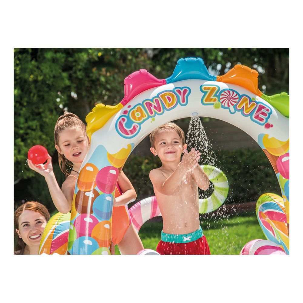 Intex Candy Zone Uppblåsbart Lekland för Barn