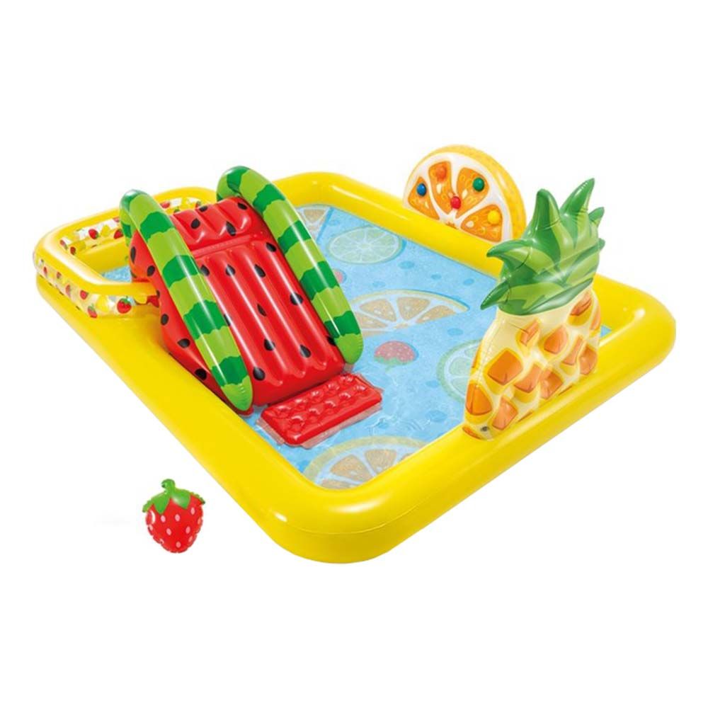 Intex Fun & Fruity Uppblåsbart Lekland för Barn