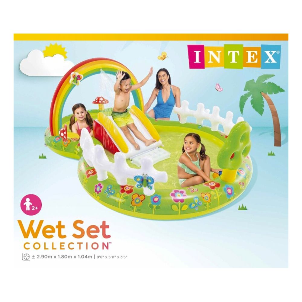 Intex Uppblåsbar Vattenpark