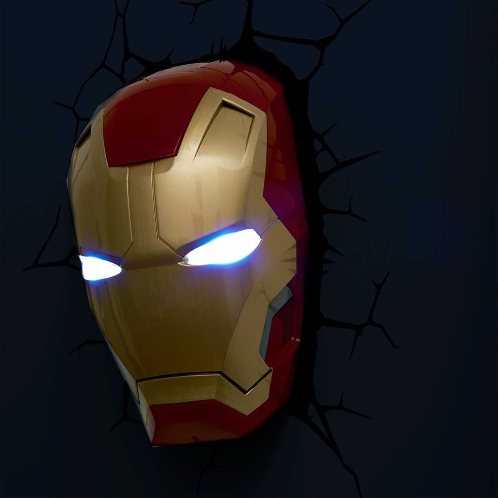 Iron Man 3 3D Vegglampe