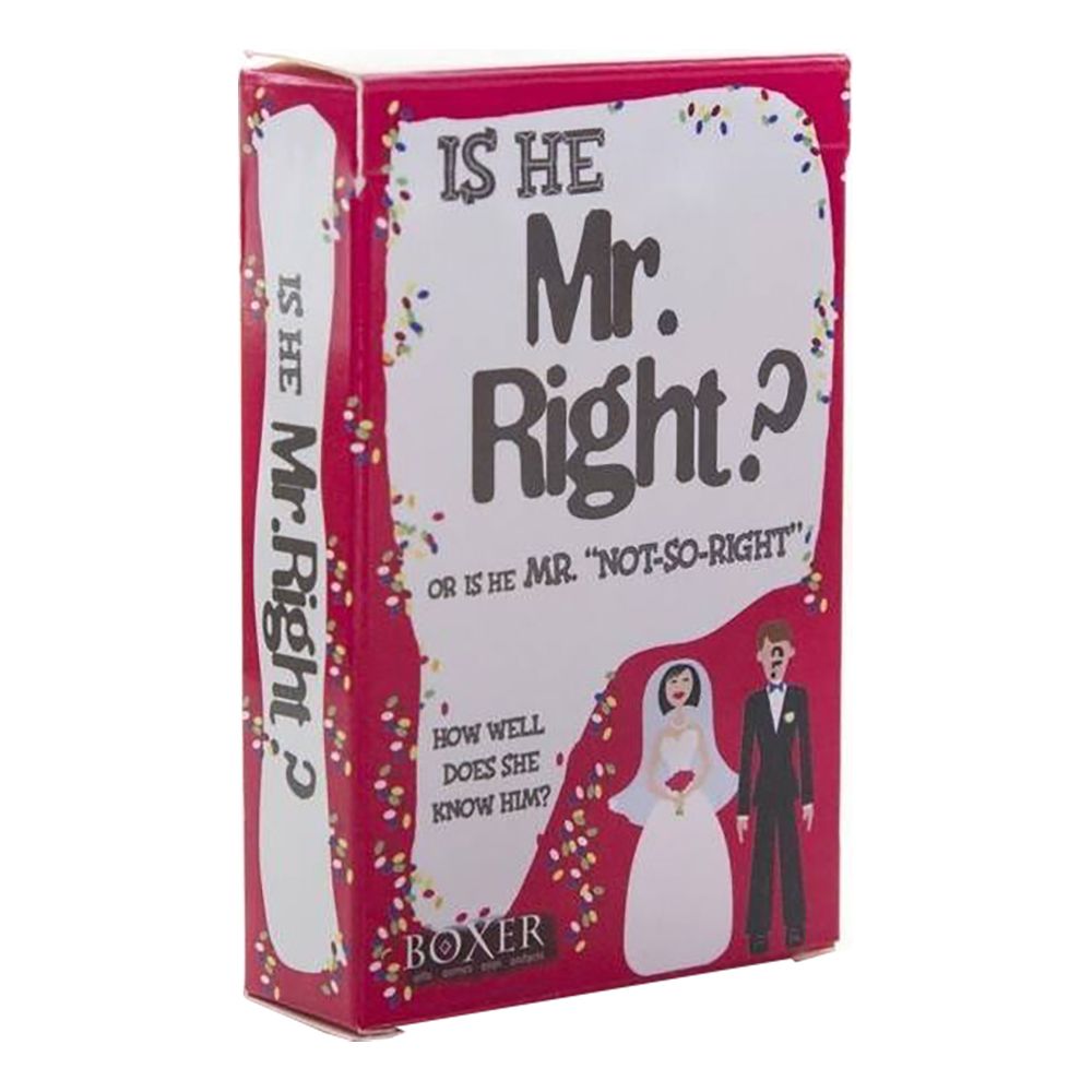 Is He Mr Right? Spørrespill