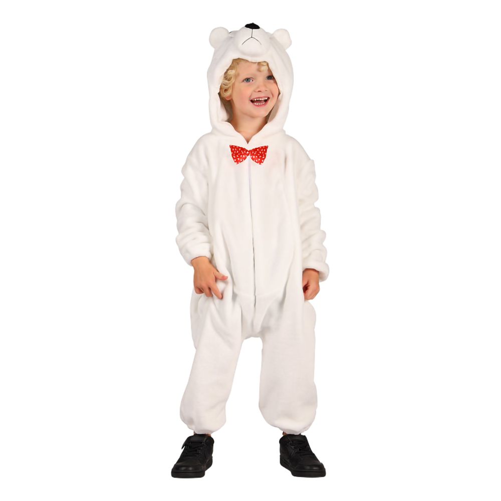 Isbjörn Onesie Barn Maskeraddräkt