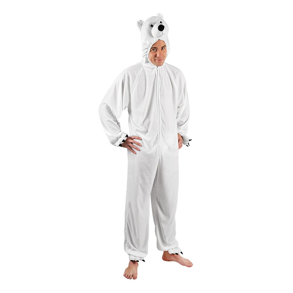 Isbjörn Onesie Maskeraddräkt