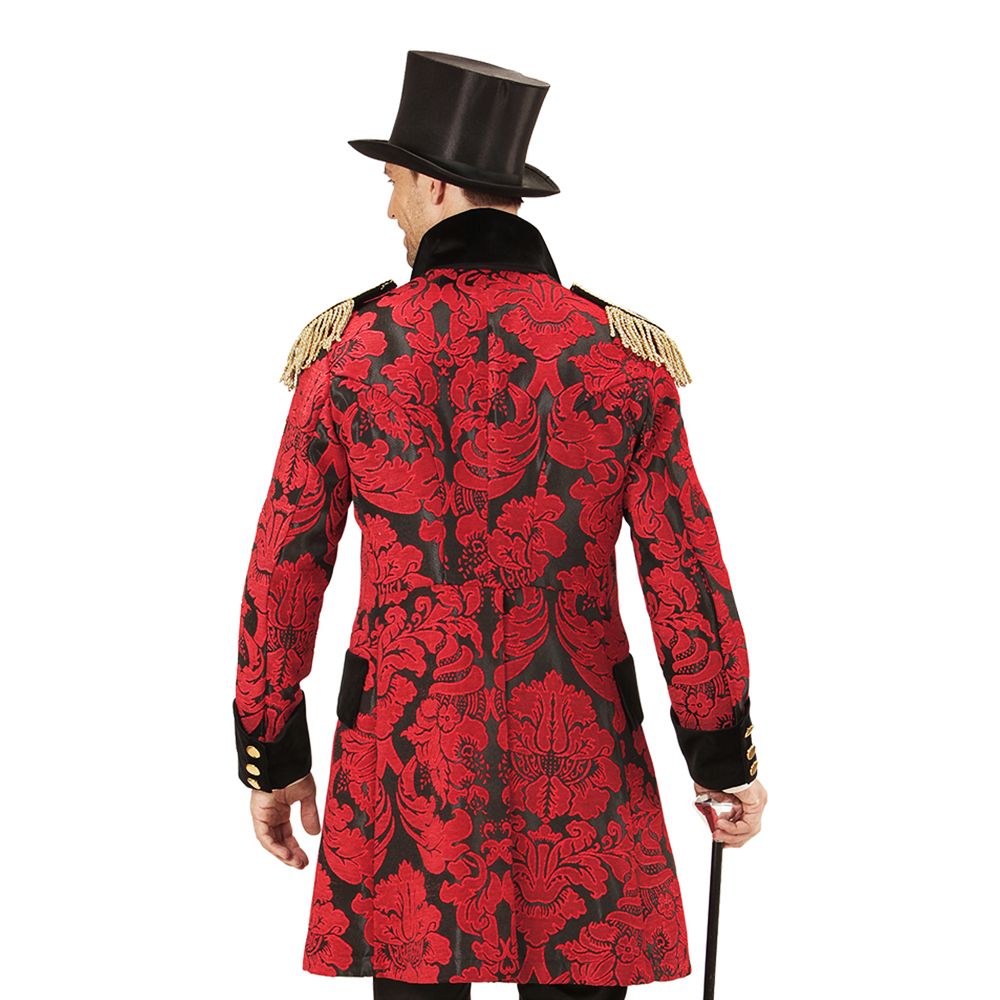 Jacquard Rød Paradejakke