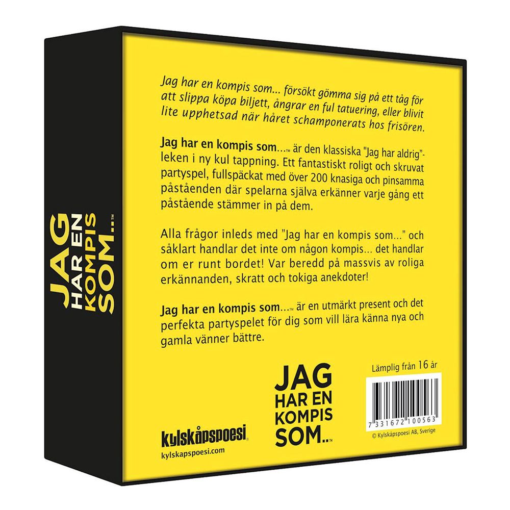 Jag har en kompis som.. Frågespel