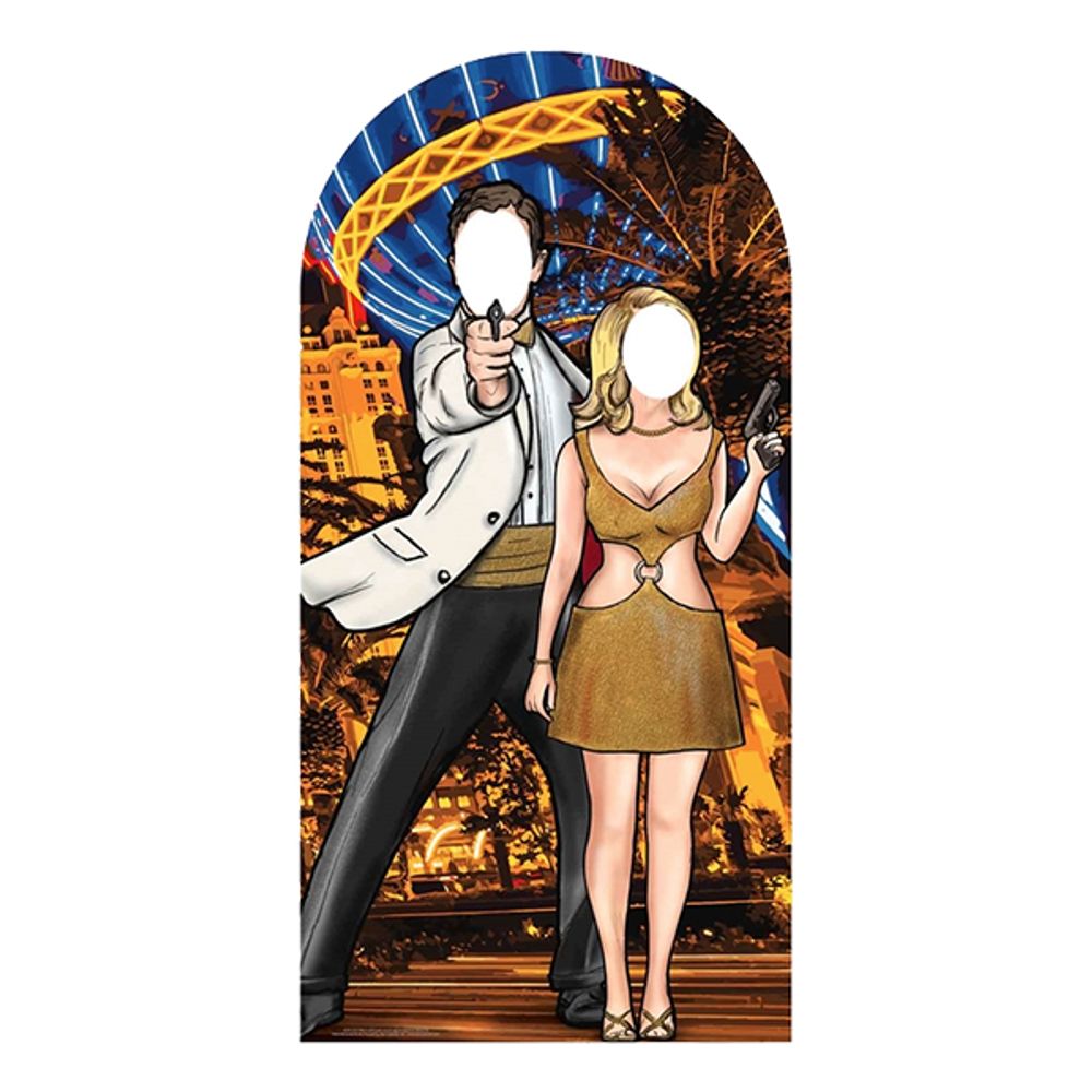 James Bond Kartonfigur Photo Prop