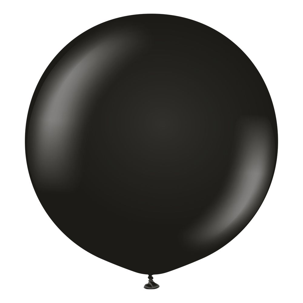 Jätteballong Svart
