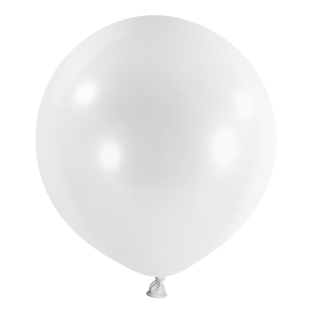 Kæmpeballon Hvid
