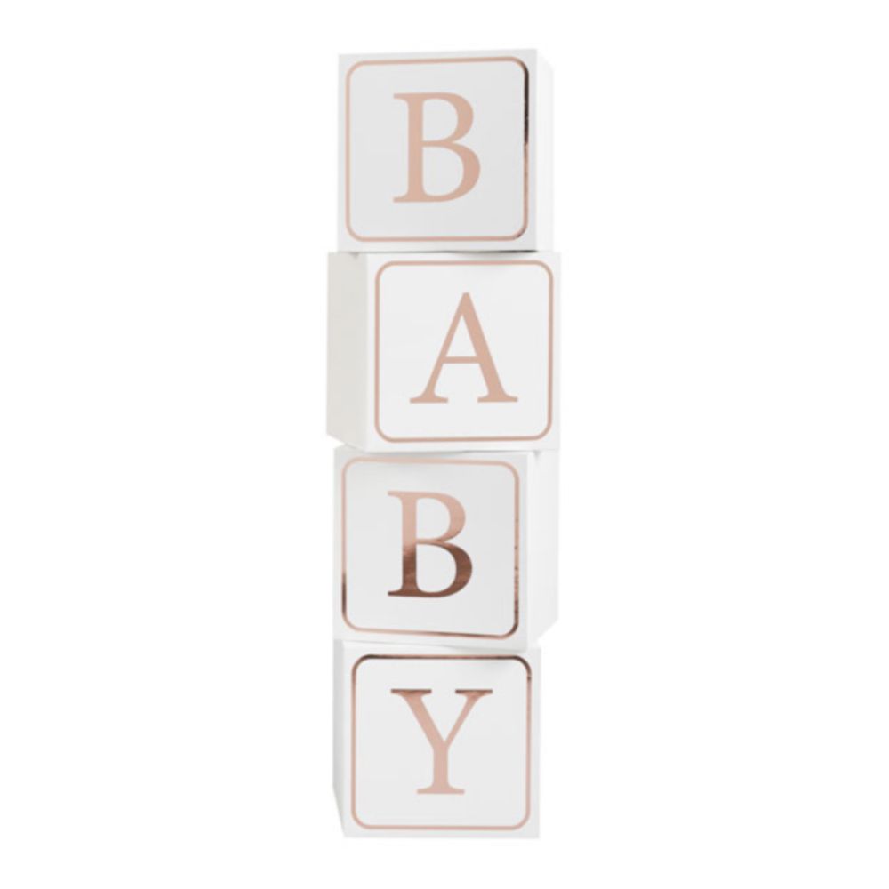 Dekorationsboxar Baby Roséguld