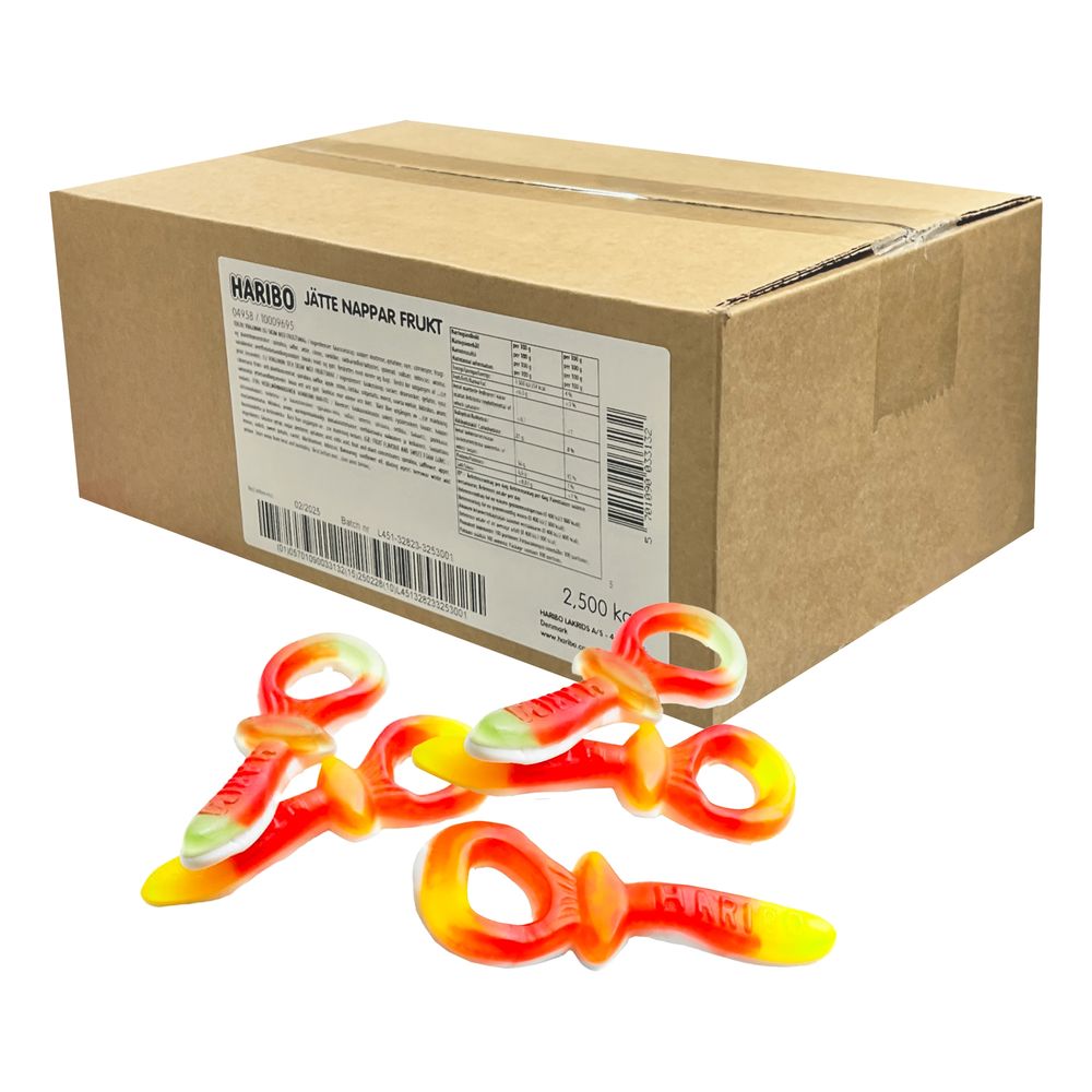 Jättenappar Frukt Storpack