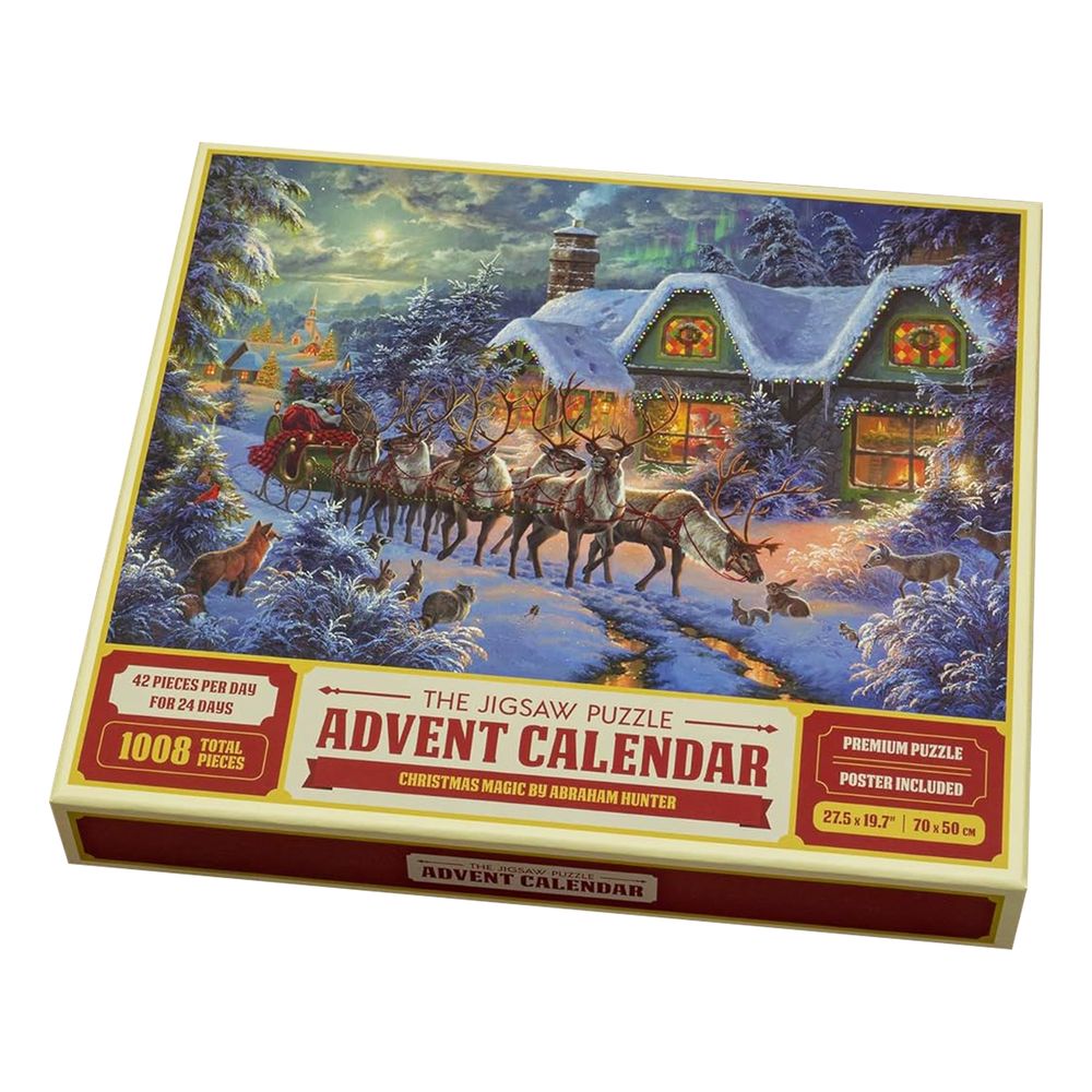 Puslespill adventskalender