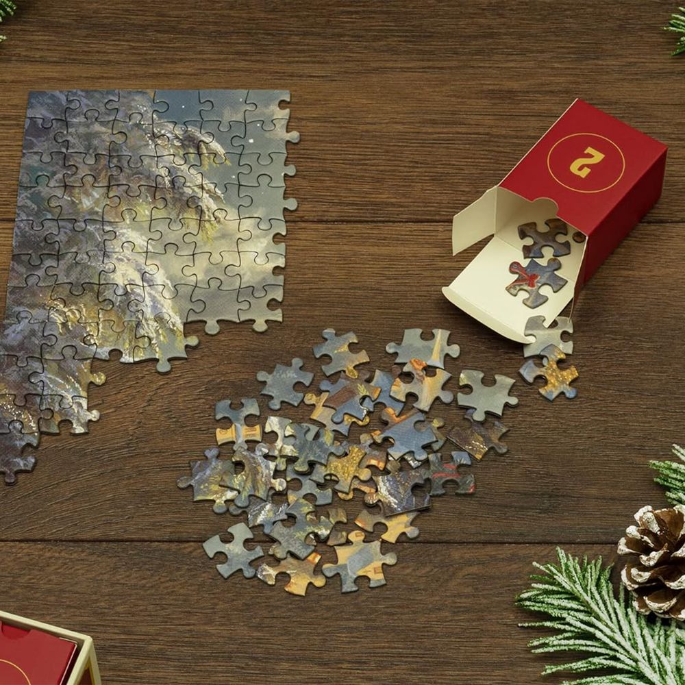 Puslespill adventskalender