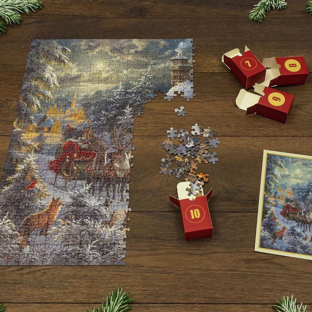 Puslespill adventskalender
