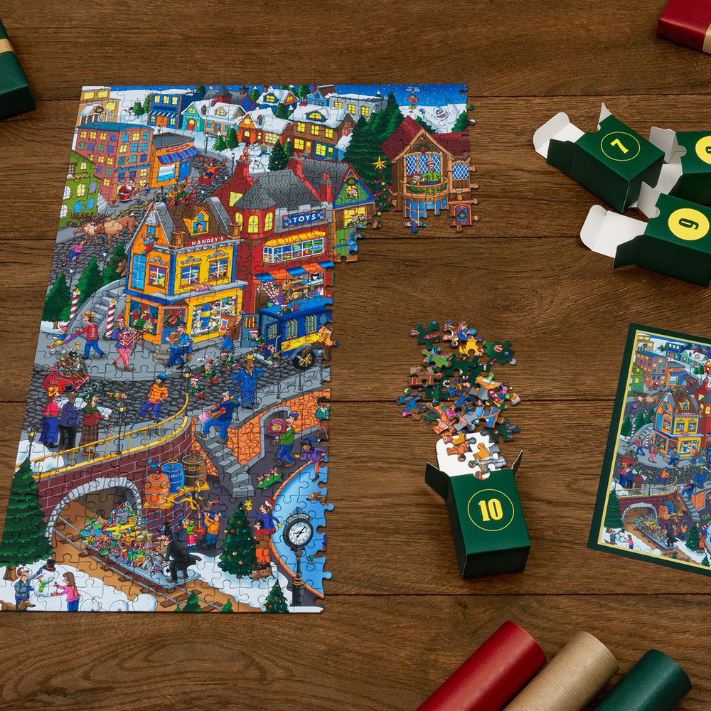 Jigsaw Puslespil Julekalender