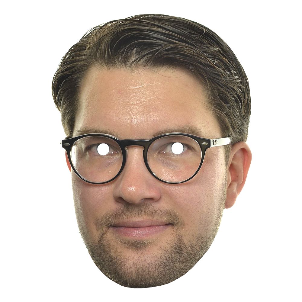Jimmie Åkesson Pappmaske