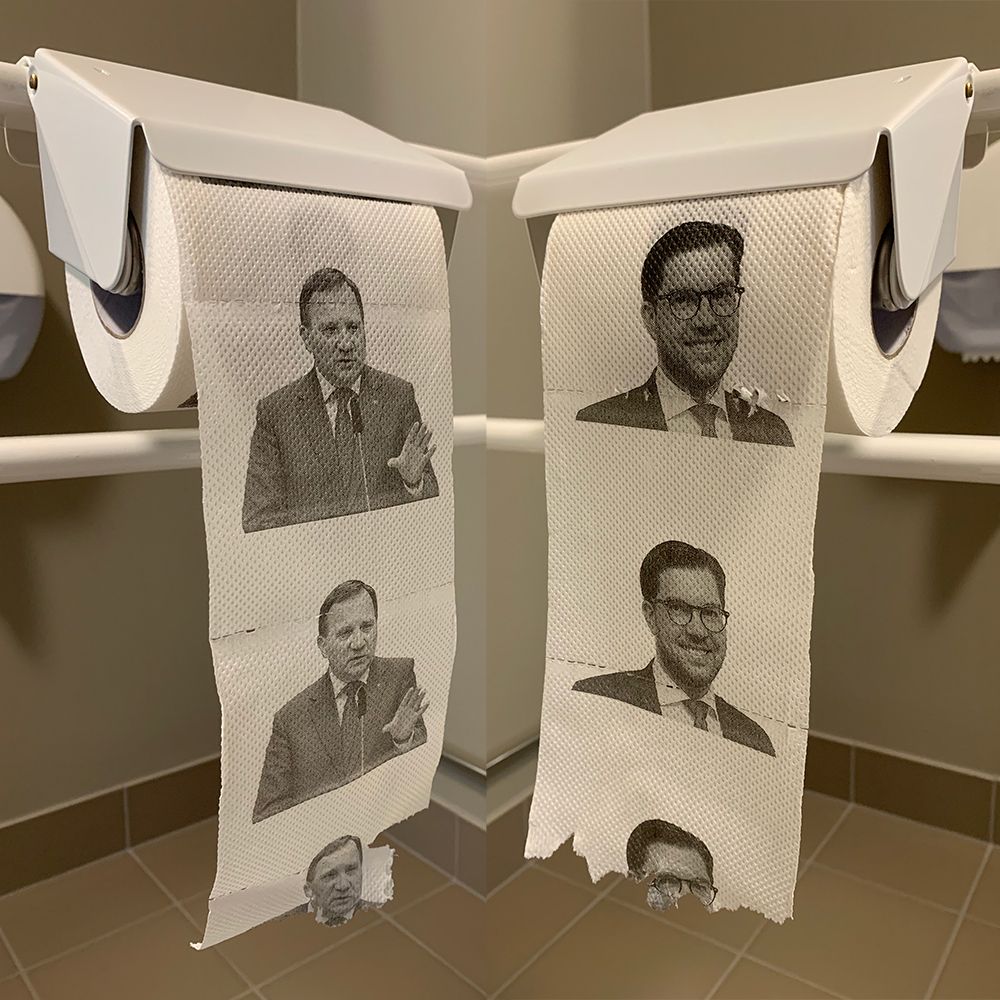 Jimmie Åkesson Toalettpapper