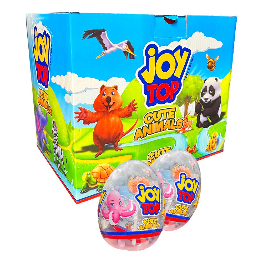 Joy Top Cute Animals Överraskningsägg Storpack