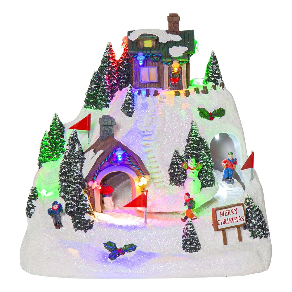 Juleby Alpville Fjelltopp LED