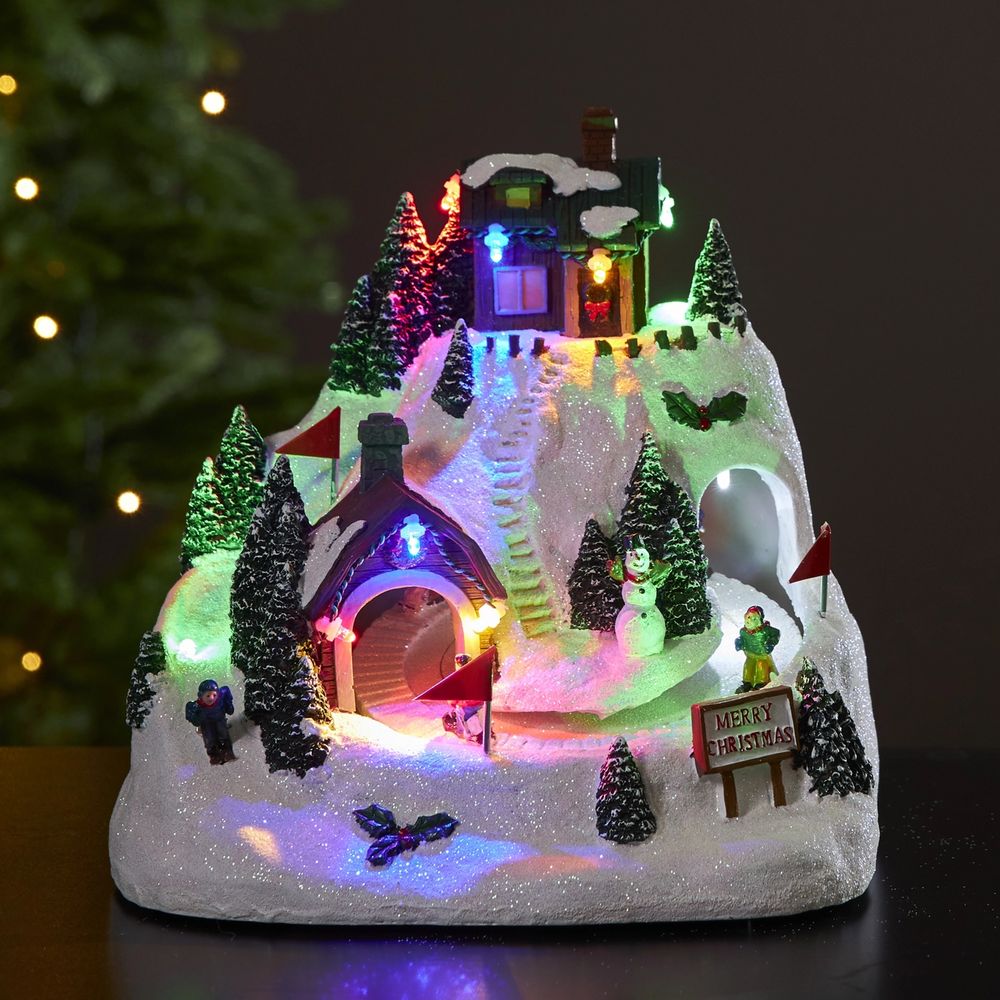 Juleby Alpville Fjelltopp LED