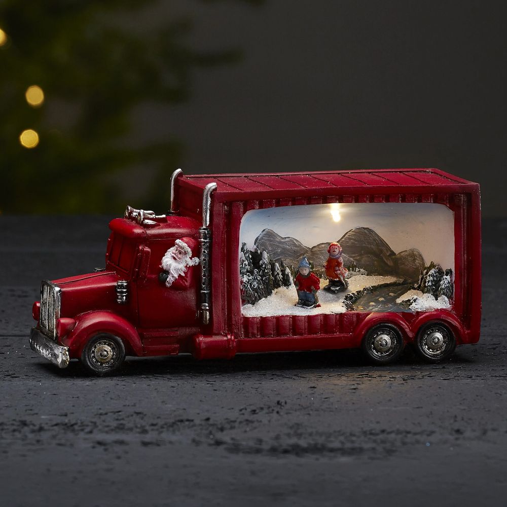 Joulukoriste Joulupukin Kuorma-auto Merryville LED