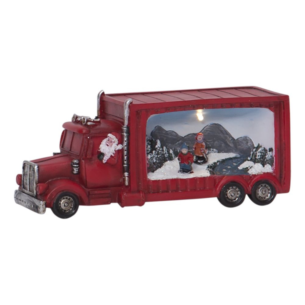Joulukoriste Joulupukin Kuorma-auto LED