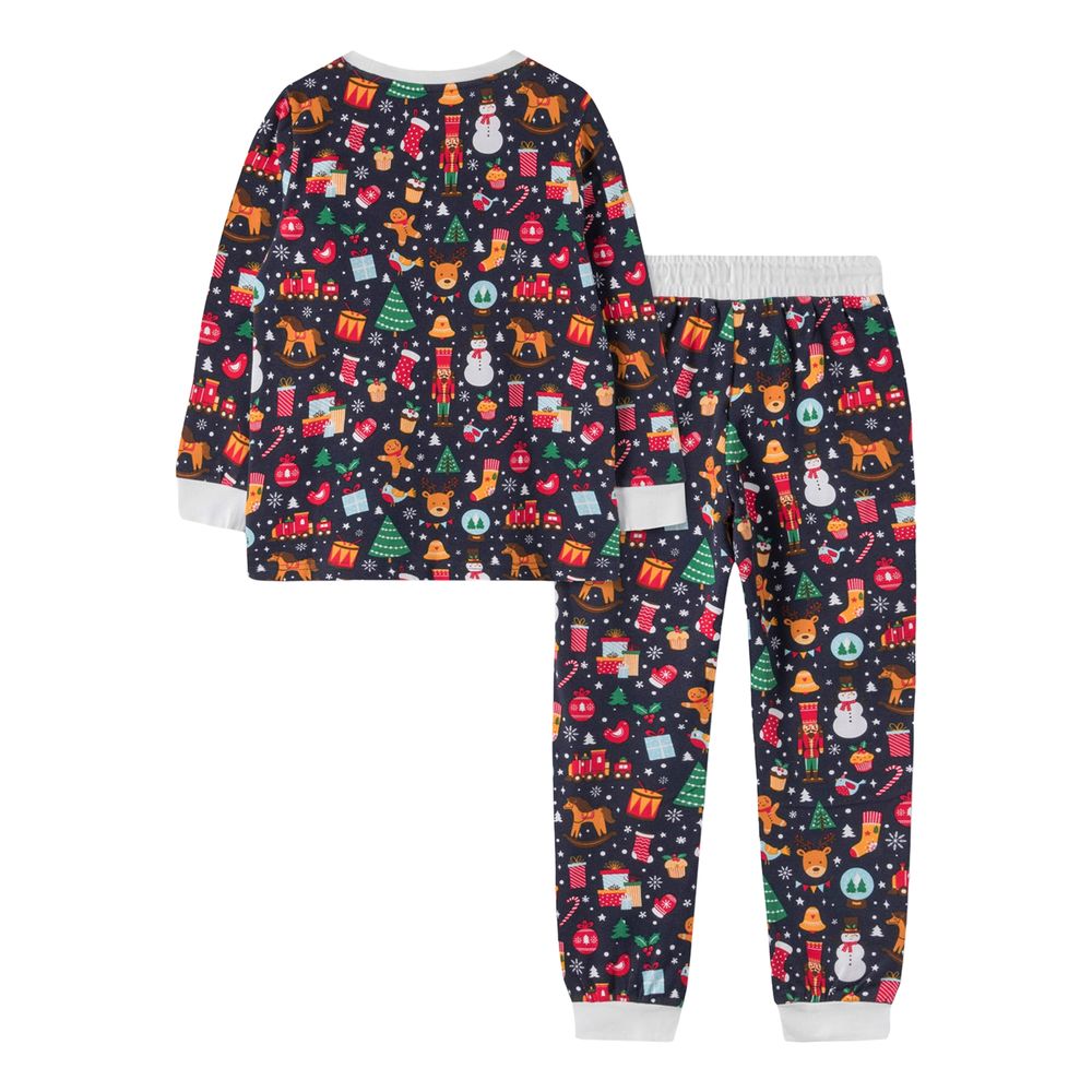 Juledrøm Blå Julepyjamas Børn