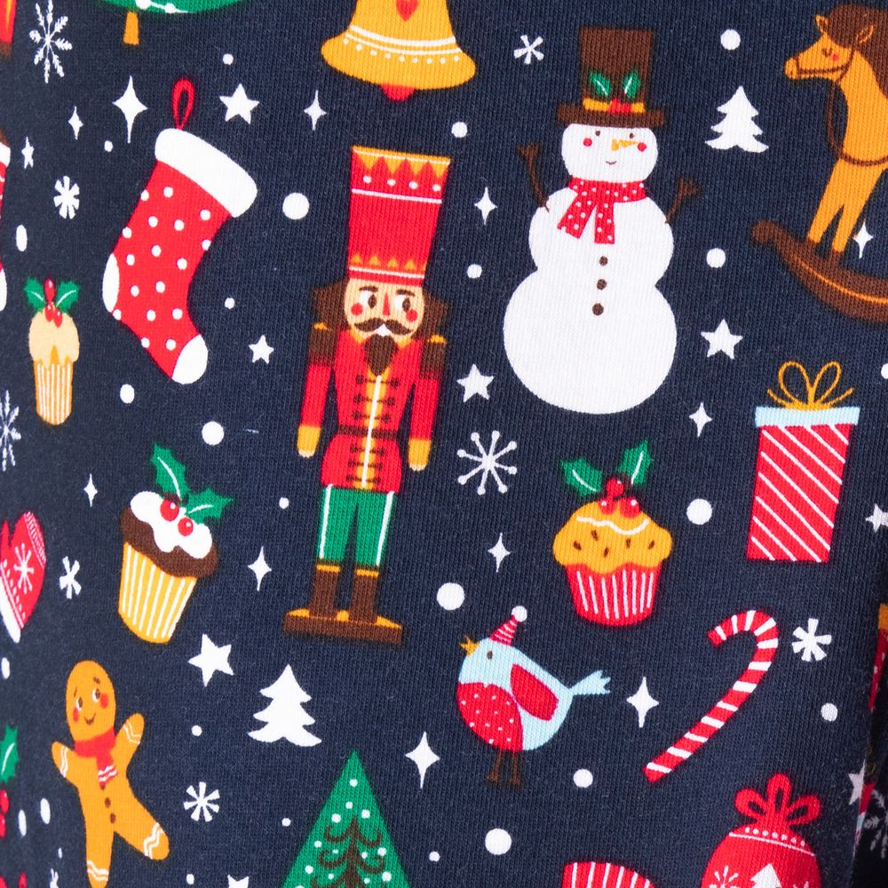 Juledrøm Blå Julepyjamas Børn
