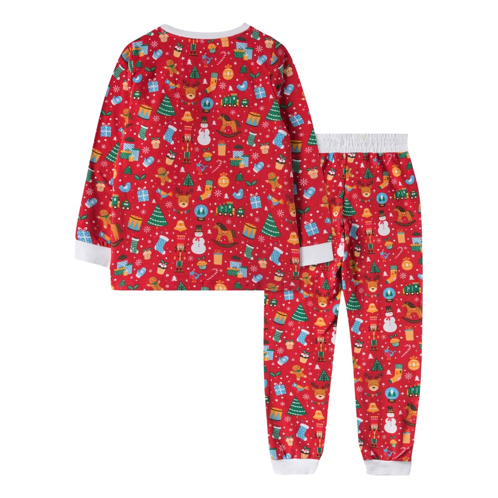 Juledrøm Rød Julepyjamas Børn