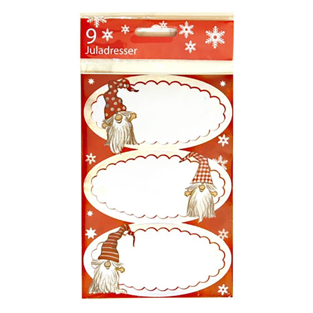 Juleetiketter Nisse