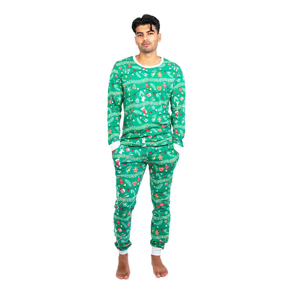 Joulukuusi Joulupyjama Miesten