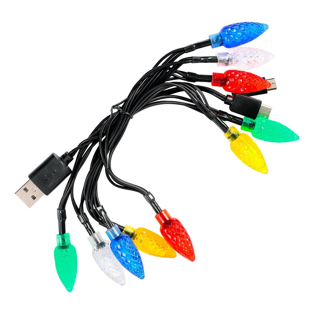 Juletrelys USB-kabel