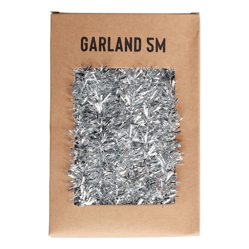 Juletræsglitter Sølv