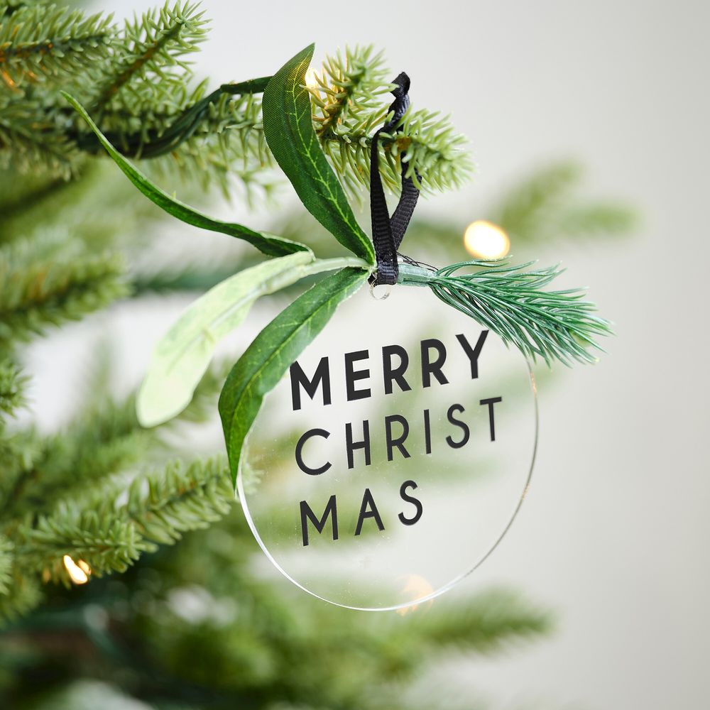 Julgranshängen Merry Chrismas