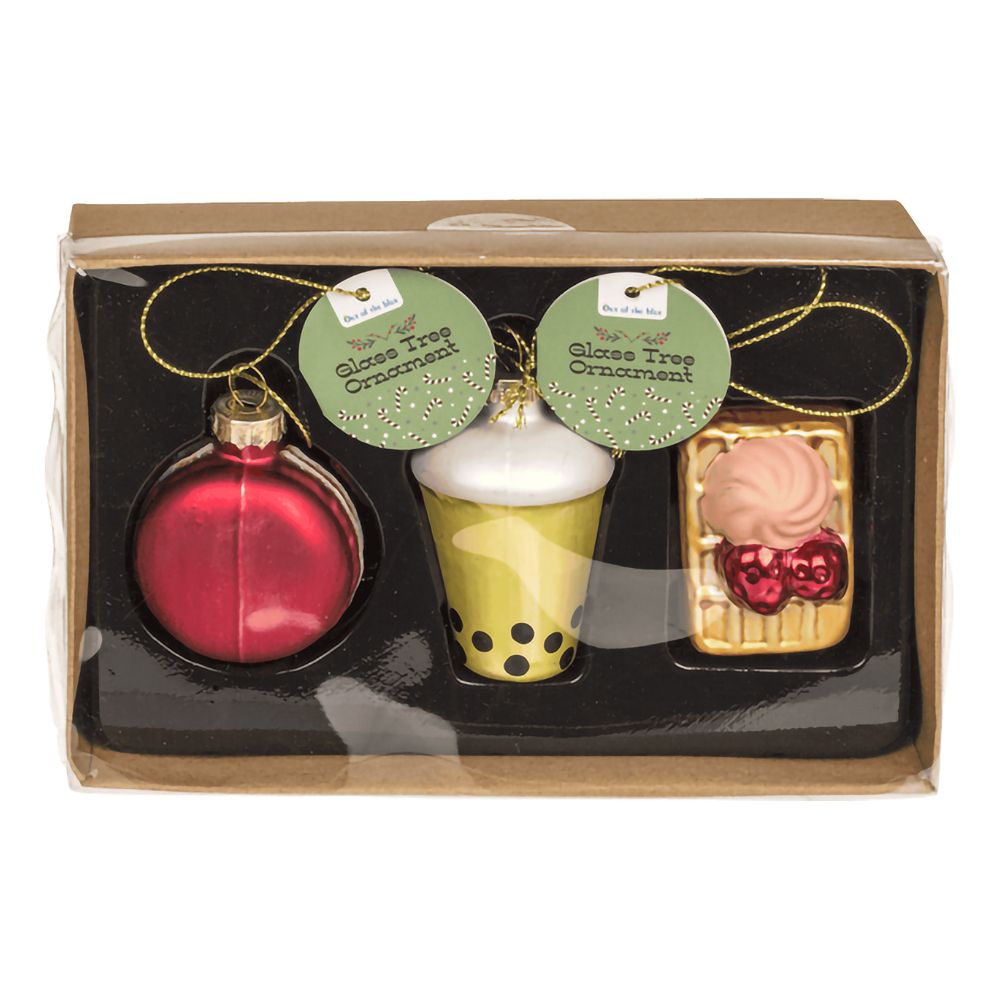 Joulukuusenkoristeet Bubble Tea Fika