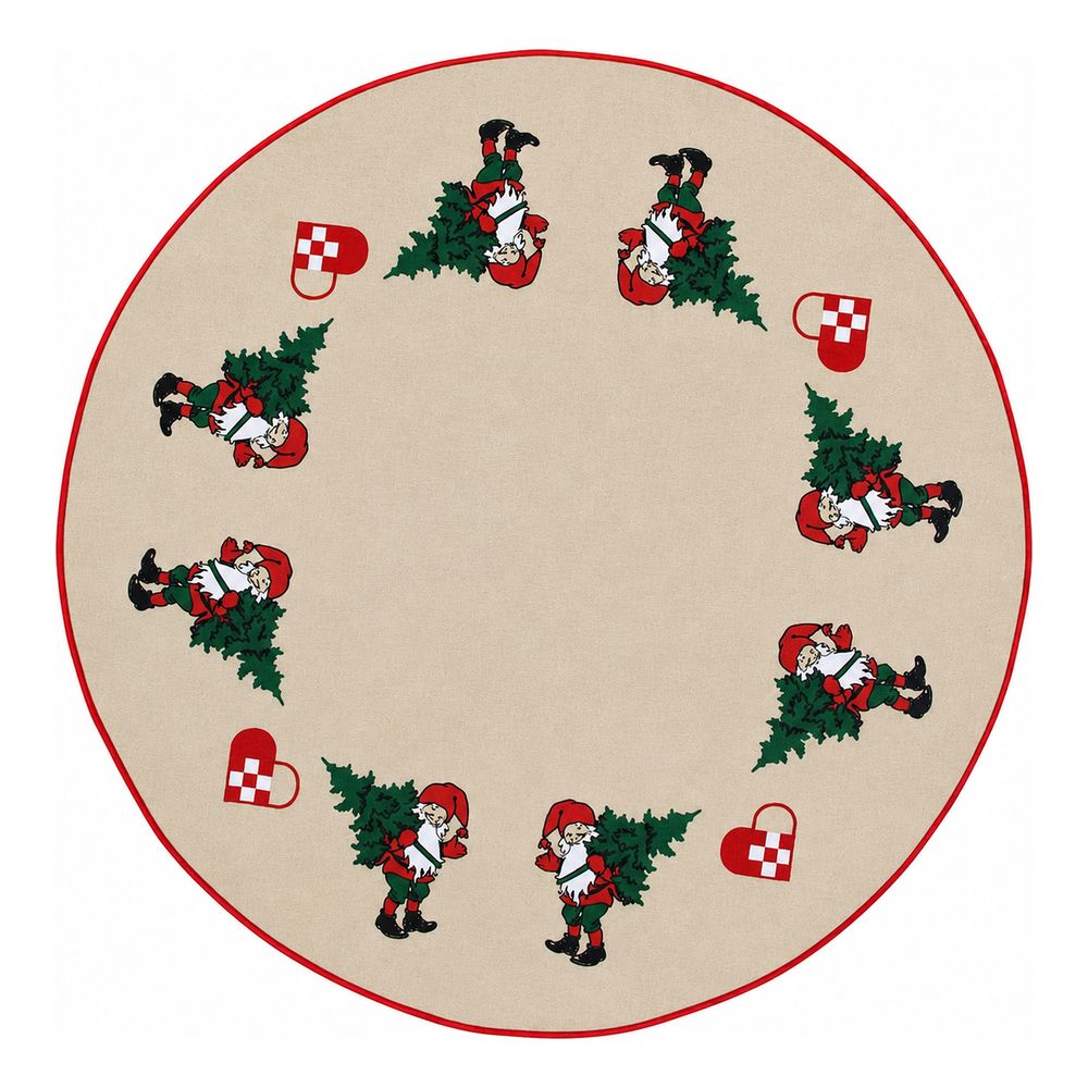 Juletræstæppe Nisse