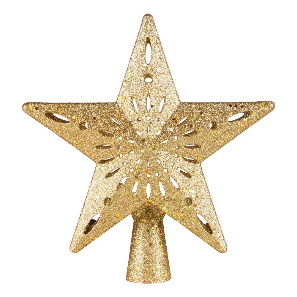 Juletræsstjerne LED Guld