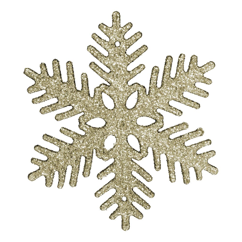 Julhängen Snöflinga Guld