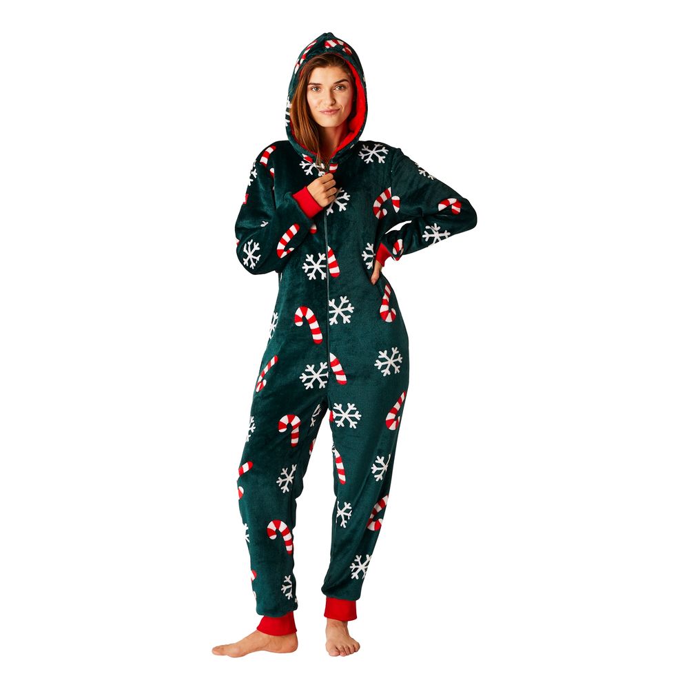 Polkagris Onesie Dam