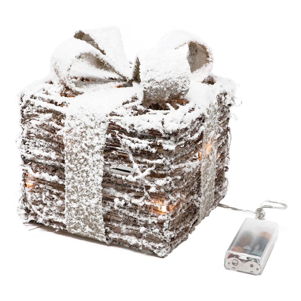 Julegave med Snø LED