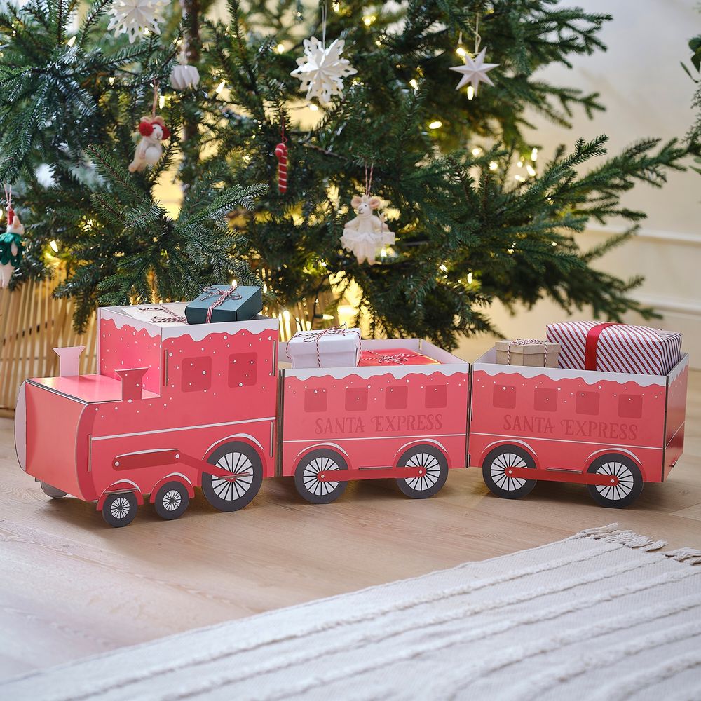 Julegavetog til Juletreet