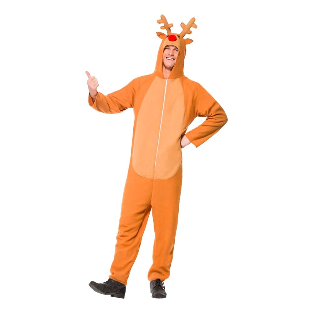 Julerensdyr Jumpsuit Kostume