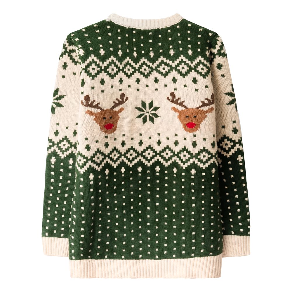 Julren Retro Grön Jultröja för Barn