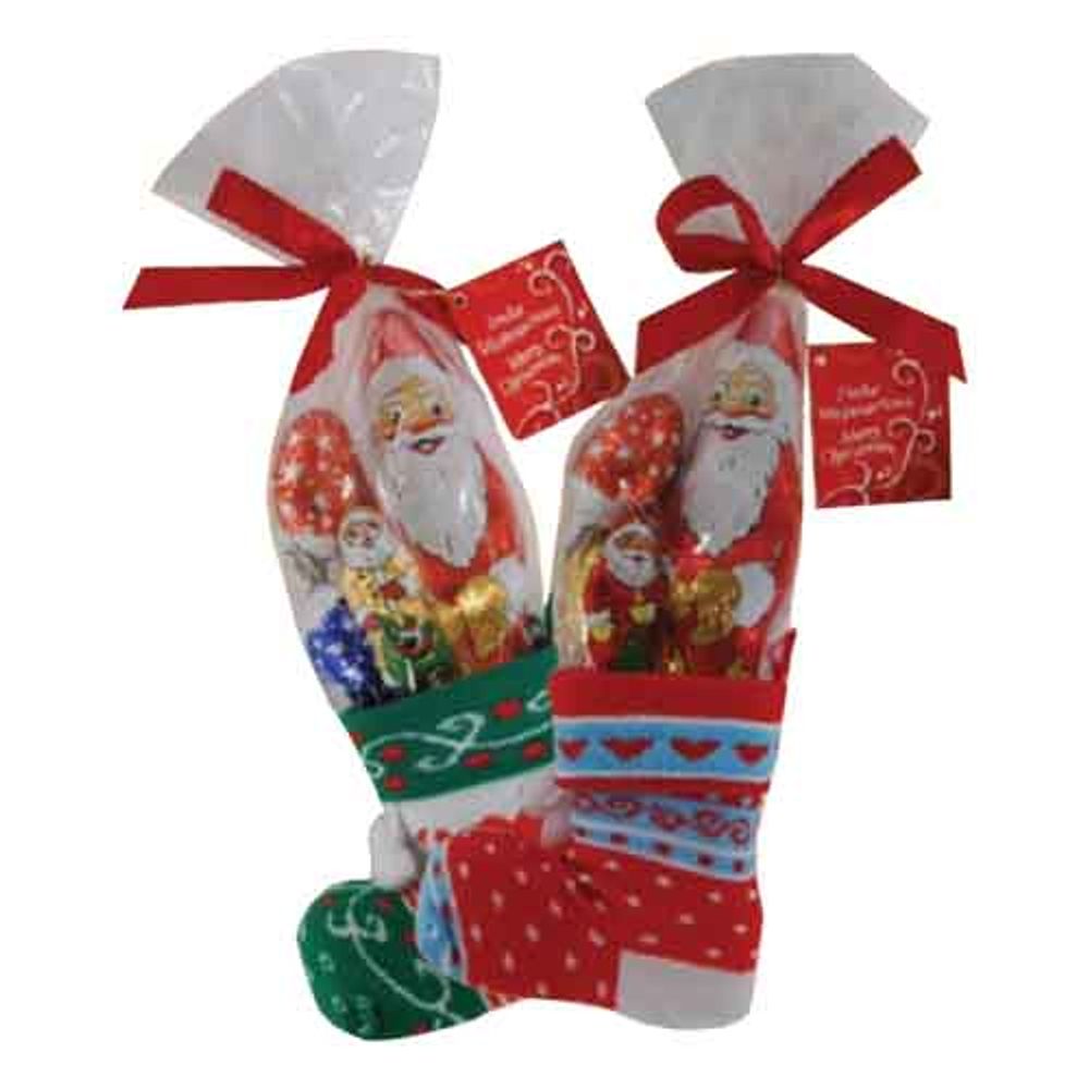 Julstrumpa med Chokladfigurer
