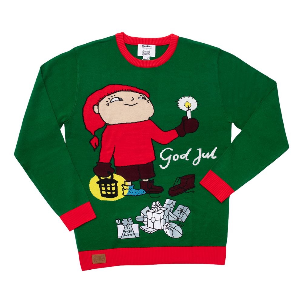 Juletrøje Alfons Glædelig Jul
