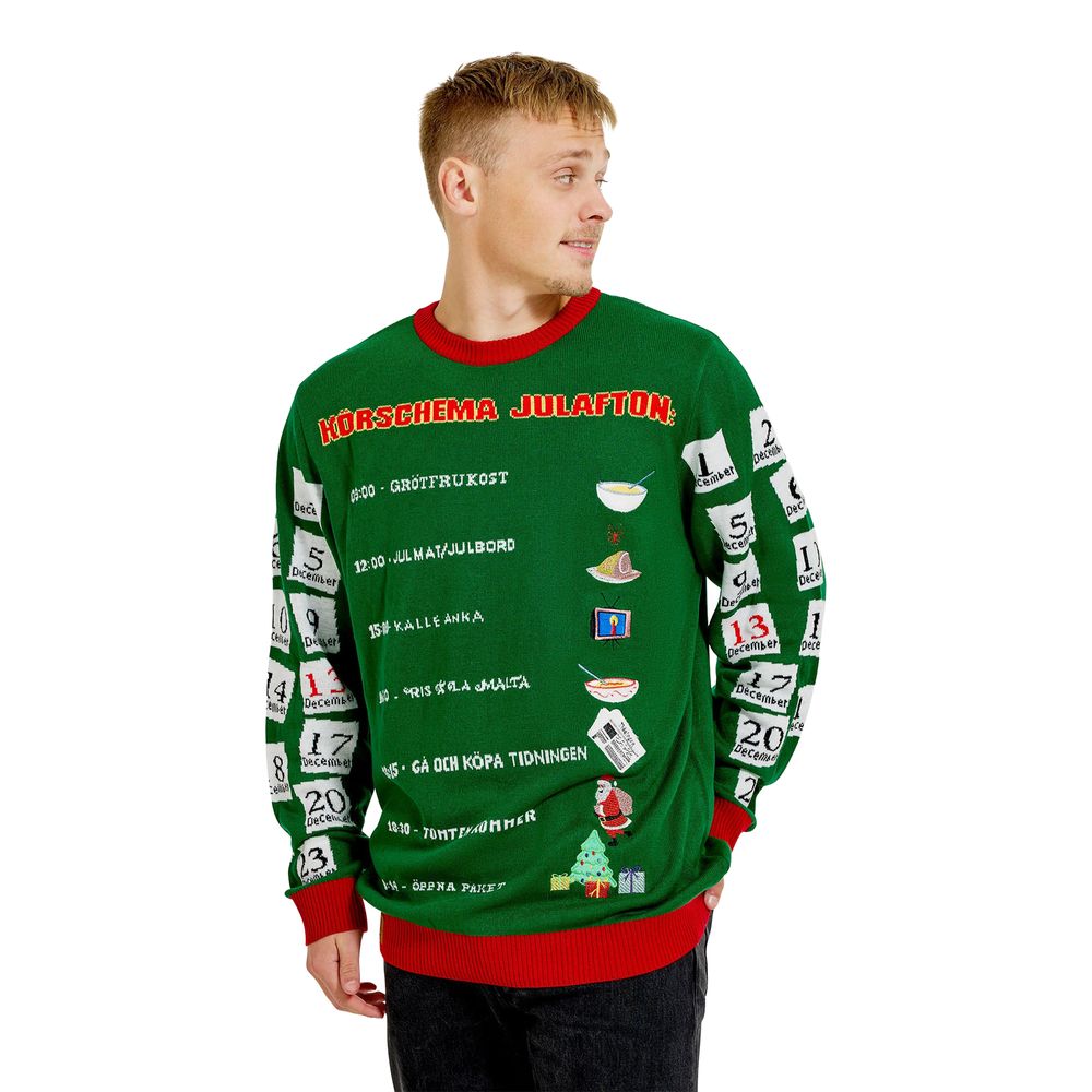 Jultröja Körschema Julafton
