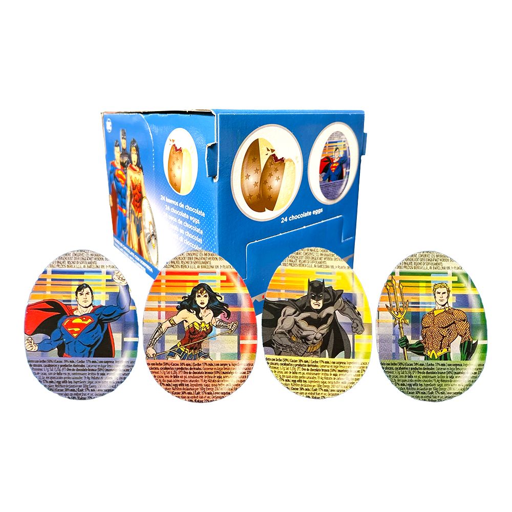 Justice League Chokladägg Storpack