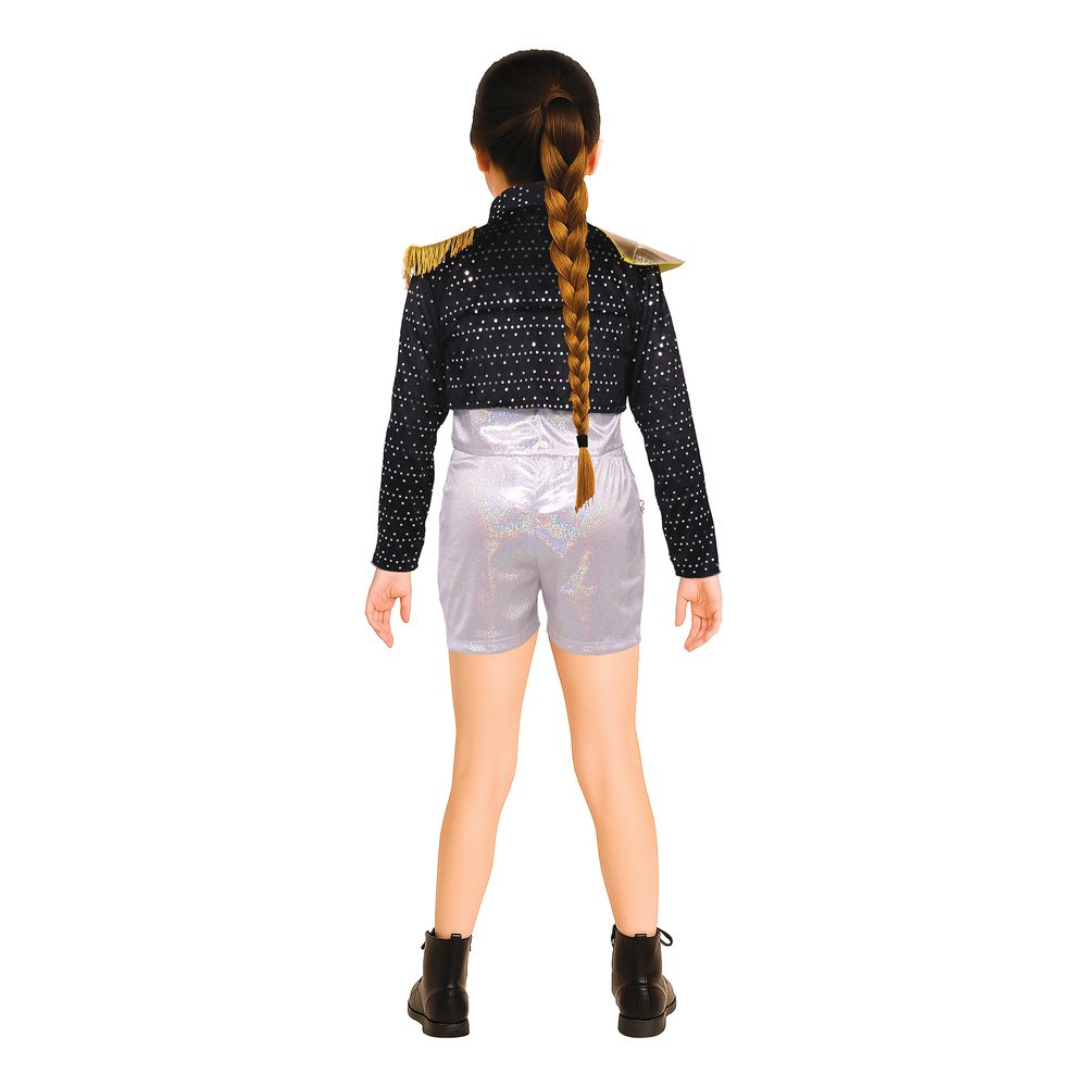 K-pop Star Silver Leader Børnekostume