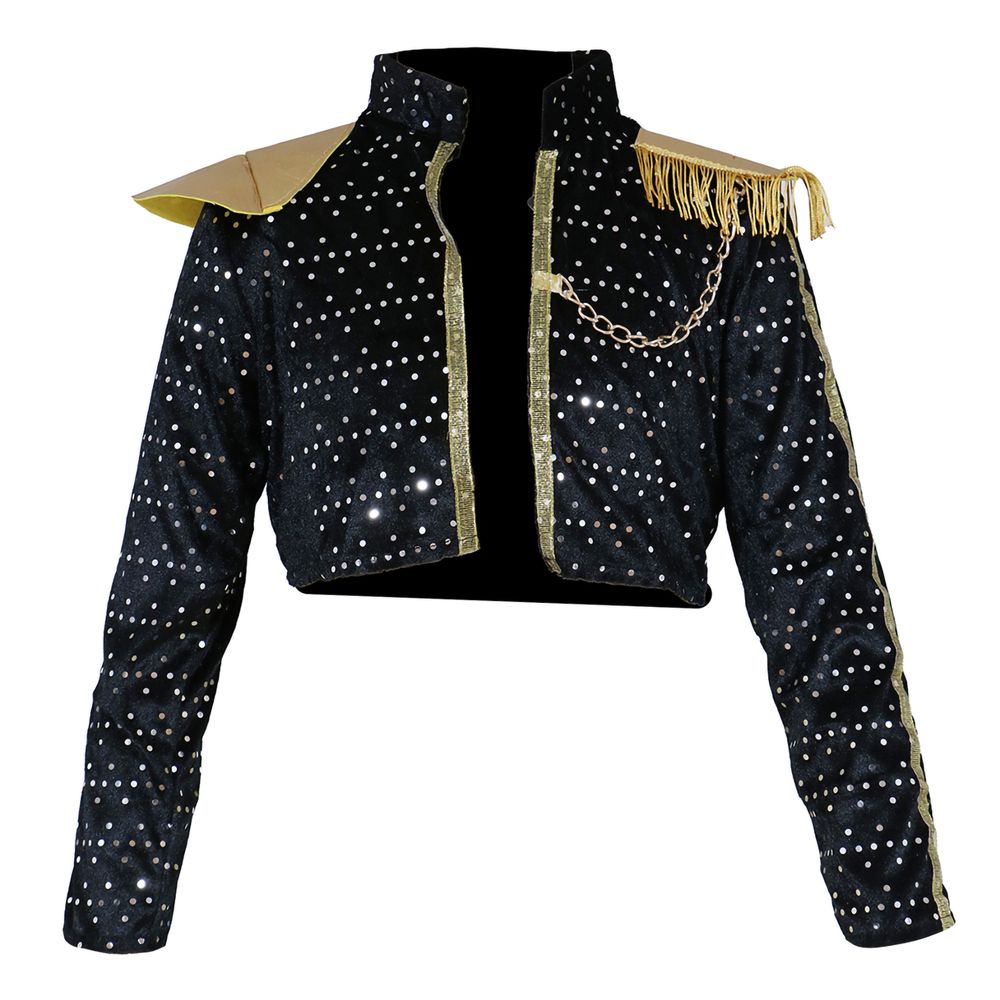 K-pop Star Silver Leader Børnekostume