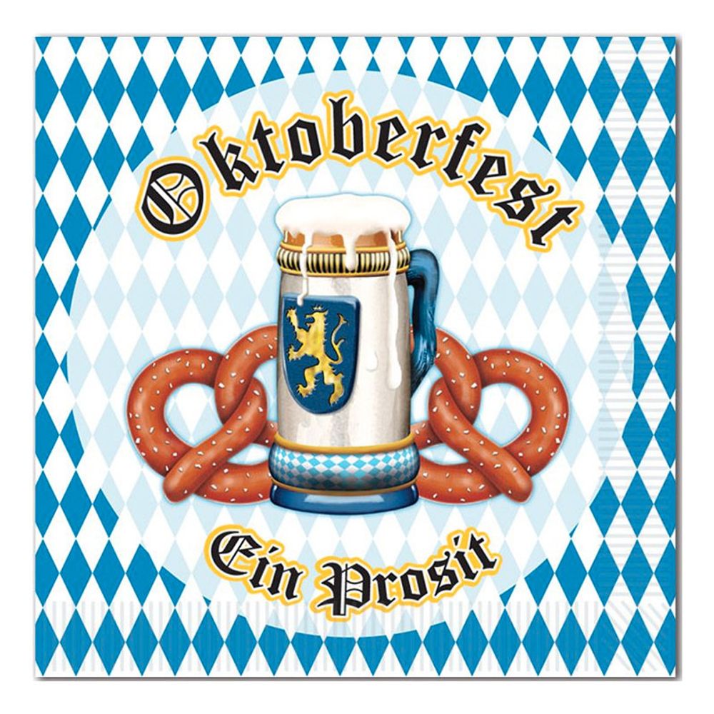 Kaffeservietter Oktoberfest Ein Prosit