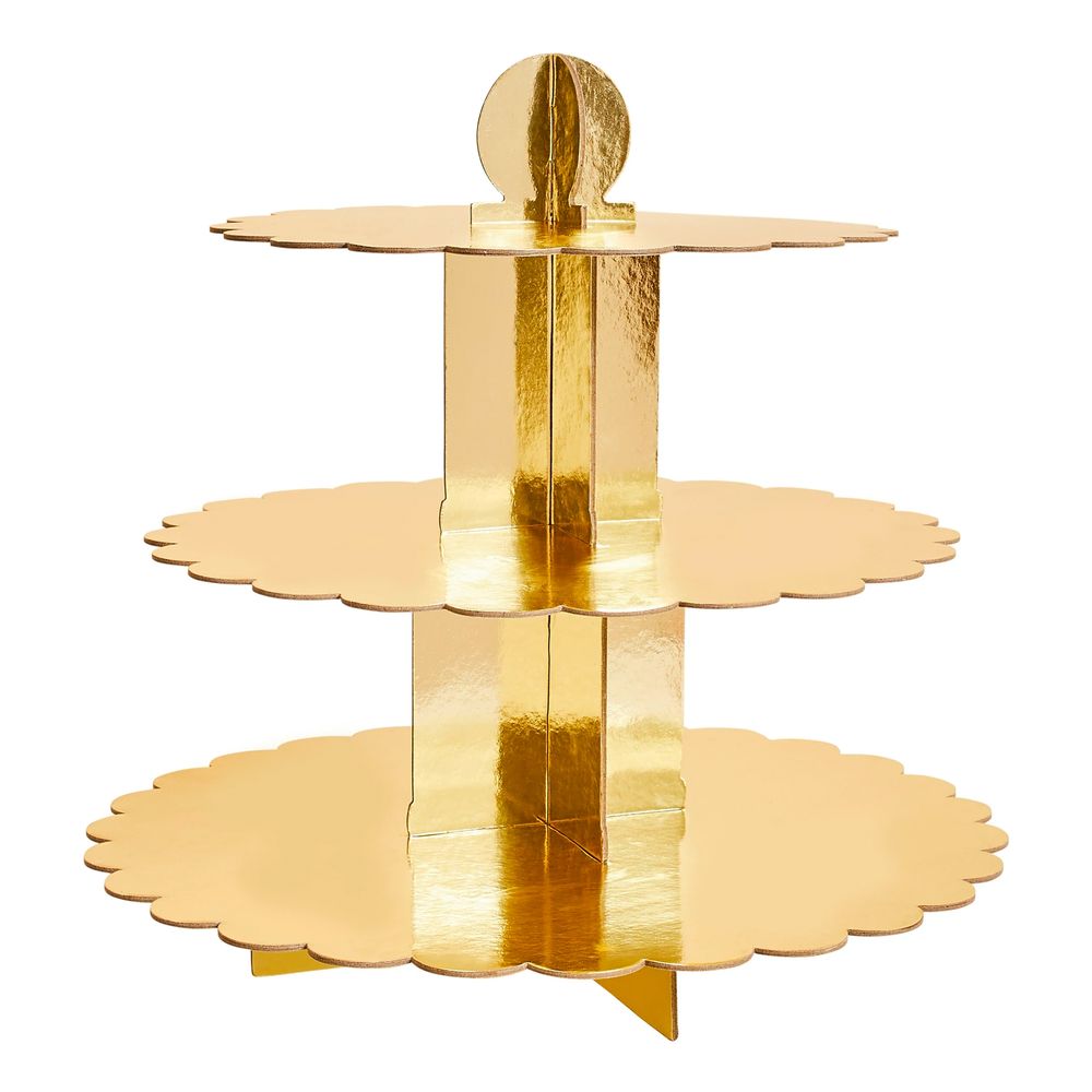 Kakställ Guld Metallic